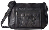 Lorenz Leather Handbag # 1968 - Black
